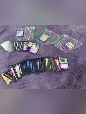 My Little Pony Trading Cards - Purple & Blue Backs